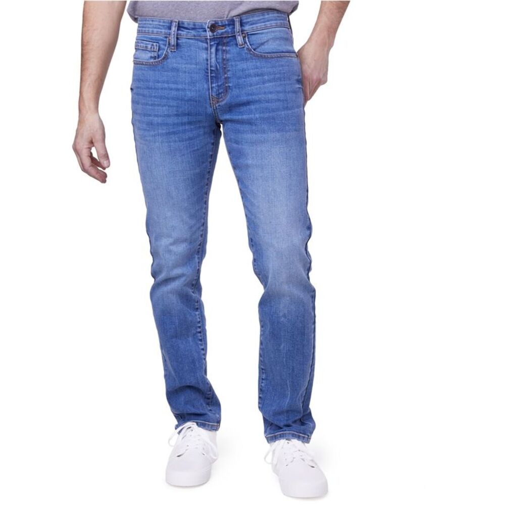 LAZER Mens Stretch Straight Leg Skinny Jeans, NWT